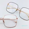 luxury- Women luxury Fashion CEREBAL Eye Transparent Glasses Clear Glass Eyeglasses Myopia Presbyopia Prescription Optical Spectacle Frames