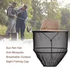 Outdoor Hats Camouflage Fishing Hat Beekeeping Insects Net Prevention Cap Mesh Sunscreen Sunshade Neck Head Cover