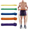 Ensemble de bandes de boucle de résistance Lot de 5 bandes d'exercice de musculation en latex de yoga avec sac de transport Home Gym Fitness H1026