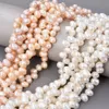 Guaiguai Jewelry 7 Strähnen oben geschmeidiger weißer Reis Perlen Halskette für Frauen echte Edelstein Stein Lady Mode Jewellery3555290