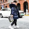 New Padden Snowsuit Per bambini Vera pelliccia di procione Collo Ragazzi Piumino invernale Capretto Capispalla Cappotto Per ragazze TZ961 H0909
