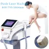 Profesyonel 755 808nm 1064nm Diod Lazer Makinesi Kalıcı Epilasyon Cilt Gençleştirme Salon