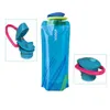 Faltbarer Wasserbeutel, Wasserkocher, PVC, faltbare Wasserflaschen, Outdoor-Sportbecher, Reise-Kletterwasserflasche mit Pothook