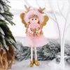 Christmas Decorations Angel Plush Doll Pendant Xmas Tree Hanging Decoration Party Ornaments Year 2022 Noel Navidad Gifts