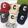 Korean C Couple Letter Baseball Cap Male Trend Sun Shade Summer Label Outdoor Celebrity Cap Brand Female New High Quality Hat AA220304