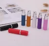 5 ml leere Parfümflasche aus eloxiertem Aluminium, kompakter Parfümzerstäuber, Duftglas-Duftflasche