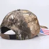 Camo Camouflage Donald Trump 2024 Hat Presidential Election Make America Great MAGA Caps USA Flag 3D Embroidery Letter Men Sport Baseball Cap for Women Female