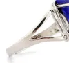 Nowe sześciokątne pierścienie pryzmat Gemstone Rock Naturalny Kryształ Kwarcowy Point Healing Point Chakra Stone Charms Otwarcie Pierścionki dla kobiet Men 163 T2