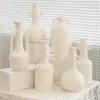 Vase à fleurs en céramique, décor nordique, mode, rustique, maison, pièce esthétique, blanc, 211215