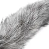 Spanking Fox tail Whip animal fur tickle slap strap beat lash flog tool adult Fetish slave Sex SM game toy for couple men women