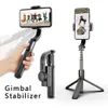 Selfy Stick Gimbal Stabilizers Smartphone Handhel Tripod Anti-Shake Wireless Bluetooth Afstandsbediening Uitschuifbare opvouwbare shake-proof help SHOOT VLOG