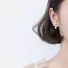 Colusiwei mignon nœud papillon boucles d'oreilles pour femmes en argent Sterling 925 mode bijoux en opale naturelle Pendientes Brincos