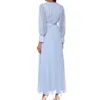 High Quality Self Portrait Dress Women Summer Elegant Ruffles V-neck Lantern Sleeve Lace Long Party es 210603