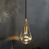 Pendant Lamps Bedroom Bedside Lights Modern Luxury Copper Crystal Lighting Restaurant Bar Dining Room Suspension Luminaire