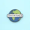 Fashion Love Earth Series Brooches Pin That Here Home Us Personality Bag Coat Badge Pins Decoration