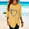 Women's Blouses & Shirts Plus Size Women Clothing 2021 Winter Long Sleeve 3D Printed O-Neck Tops Tunic Blouse Camisas De Mujer Blusas