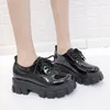 Buty Japoński School Uniform JK Student Shoes Girls Kobiety Kawaii Lolita Buty Soft Siostra Okrągłe Toe Platforma Heel Chunky Kime