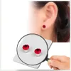 Clip op roestvrijstalen magneet Diamant oorbellen Stud Ear Clip oorbellen Dames Mens Fashion Jewelry Will en Sandy Cadeau