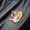 Мужские куртки вышиваемая вышивка тигров