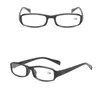 Occhiali presbiti da lettura unisex 2 colori Occhiali da donna per uomo da +1.0 a 4.0 Occhiali comodi e portatili in vetro 10 pezzi