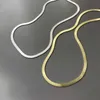 12 pçs / lote de moda cobra gargantilha garganta alta calidade metal colar de cadeia para mulheres