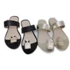 Damen-Sandalen, Designer-Schuhe, Diamant-Hausschuhe, flache Zehensteg-Zehenrutschen, Flip-Flops, Sommer-Pool-Bade-Sandale, RING-Reifen, kostenlose Party-Keilschieber