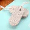 フットケアツールPumice Stone Scrubberハードデッドスキンリムーバースクラブ足剥離カルスブラシ