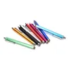 Caneta capacitiva caneta nova malha de metal micro-fibra ponta touch stylus canetas para smartiphone samsung tablet pc