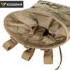 IDOGEAR Tactical Magazine Dump Pouch Molle Mag Drop Recycling Bag Storage Tool 3550 W220420