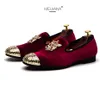 Italienische Veet Dress New Loafers Modische flache Eeanie Herren einfache atmungsaktive Freizeitschuhe