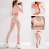 2/3Pcs Yoga Set Women Sportswear Outfit FitnSets Athletic Sports Wear Gym Clothing SeamlWorkout Clothes Running Leggings X0629