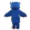 High quality Blue Owl Mascot Costumes Christmas Fancy Party Dress Cartoon Character Outfit Suit Adults Size Carnival Xmas Fun Performance Easter Theme Clothes