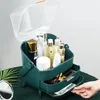 Boîte de rangement cosmétique bureau anti-poussière Type de tiroir en plastique bijoux maquillage salle de bain organisateur de beauté étanche pour les femmes 210309