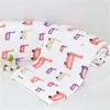 Счастливая флейта 1 шт. 6 слоев Муслин 100% хлопок Baby Swaddles Мягкие новорожденные Одеяла Марля Младенческая обертка Sleepsa 210309