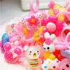 Moda Bambini Ragazze Neonati Bambini Piccoli Fiori Animali Anelli a cuore Gioielli Accessori regalo Colore della caramella Anelli da dito principessa 139 Q2