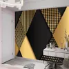 3d tapet väggar lyx dot torg geometri väggmålning modern europeisk heminredning målning vardagsrum sovrum kök bakgrundsbilder