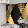 3D Tapeta ściany Luksusowe Dot Geometria Mural Modern European Home Decor Malowanie Salon Sypialnia Kuchnia Tapety