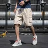 Pantalones cortos informales Harajuku para hombre, moda de verano, Cargo, trabajo, deporte corto, pantalones de alta calidad para hombre
