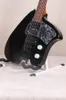 Steve Klein Steinberger Guitare électrique sans tête Vibrato Arm Tremolo Bridge Whammy Bar, Gray Pearl Pickguard, Micros HSH, Matériel noir