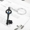 Anime bibelot porte-clés royaume coeurs oubli porte-clés en métal pendentif porte-clés bijoux llavero7909130