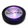 6pcs Round Shape LED Light Up Bottle Cup Mat Light Flash Cup Mat Home Party Club Bar Christmas Supply