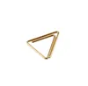 Filing Supplies Mini Metal Paper Clips Gold Oval Plum Blossom Triangle Paper-Clip Bookmark Memo Planner Clip School Office Stationery-Supplies SN2910