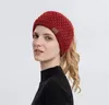 Wol Haar Band Washs Face Wash Breed Brim Sport Hoofdband Meisjes Mode Gebreide Hoofdband DD770