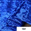 Pannesamtstoff am laufmeter, Polyester-Stretch-Velours-Polsterstoff für Sofa, Vorhang, Stoff, Marineblau, Rot, Schwarz, Weiß, Grün 210702