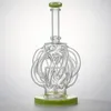 Super Vortex Verre Bong Dab Rig Narguilés Tornado Cyclone Recycler Rigs 12 Recycleurs Tube Tuyau D'eau 14mm Joint Bongs avec Heady Bowl XL137