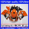 kit de carenagem gsxr orange