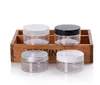 150pcs/lot 100g Empty PET Bottle With PP Cap, 100ml Transparent Plastic Container Cream Jar Wholesale SN5224