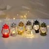 Mini lampe à bougie électronique rétro petite lanterne de poney LED décoration créative pour cadeau vent lumière mariage fête d'anniversaire décoration de noël