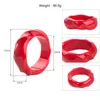 Guanlong Simple Fashion Irregular Monochrome Resin Acrylic Thick Bottom Craft Bracelet Bangle for Women Girls Jewelry Wholesale Q0719