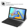 Samsung Tablet Klavye ve PU PU Deri Kapak Galaxy Tab A7 S5E S6 S7 Plus Kablosuz Bluetooth klavyeleri Akıllı Kılıflar Set Katab3751915